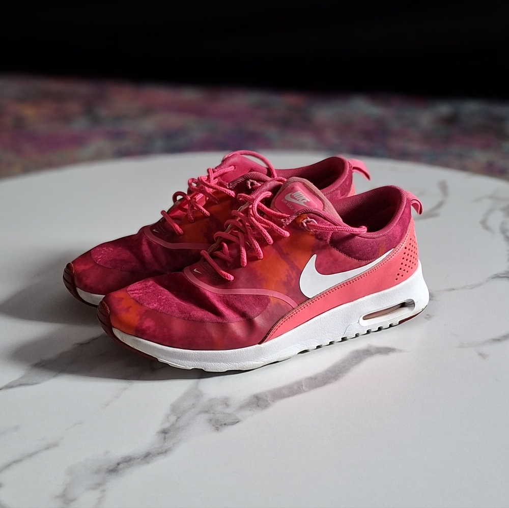 Nike Air Max Thea Print – pink, orange and white (women)